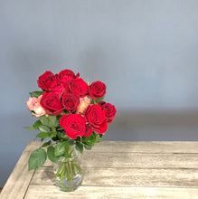 画像をギャラリービューアに読み込む, 年内発送 Rose Time Bouquet 赤系