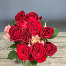 画像をギャラリービューアに読み込む, 新年発送 Rose Time Bouquet 赤系
